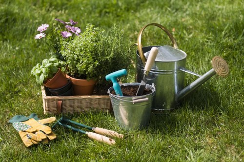 Professional decking service planning a Wallington outdoor space